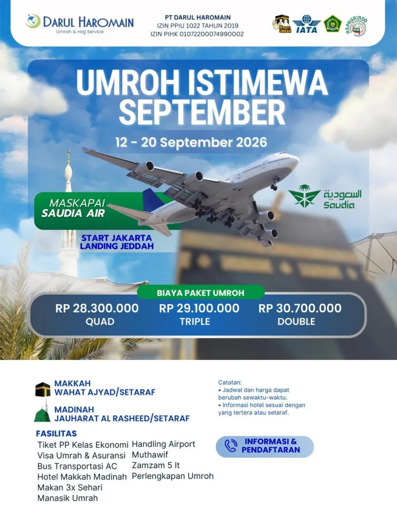 UMROH 12 HARI ISTIMEWA