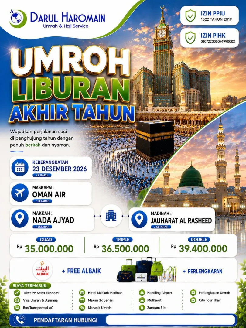 UMROH AKHIR TAHUN